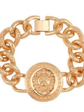 Gold Lion Chart Bracelet (1221)